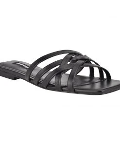Nine West Halen Flat Slide Sandals