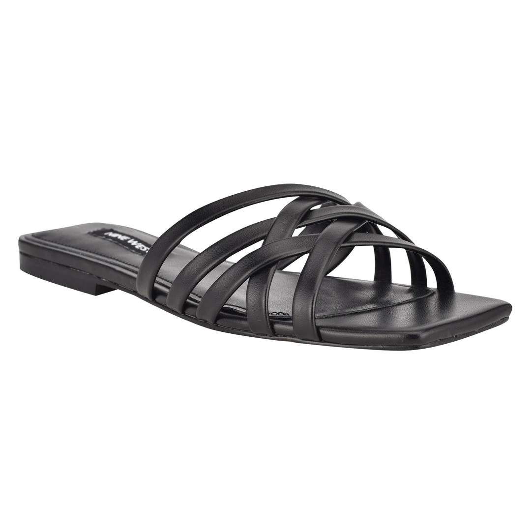 Nine West Halen Flat Slide Sandals 4 Nine West Halen Flat Slide Sandals