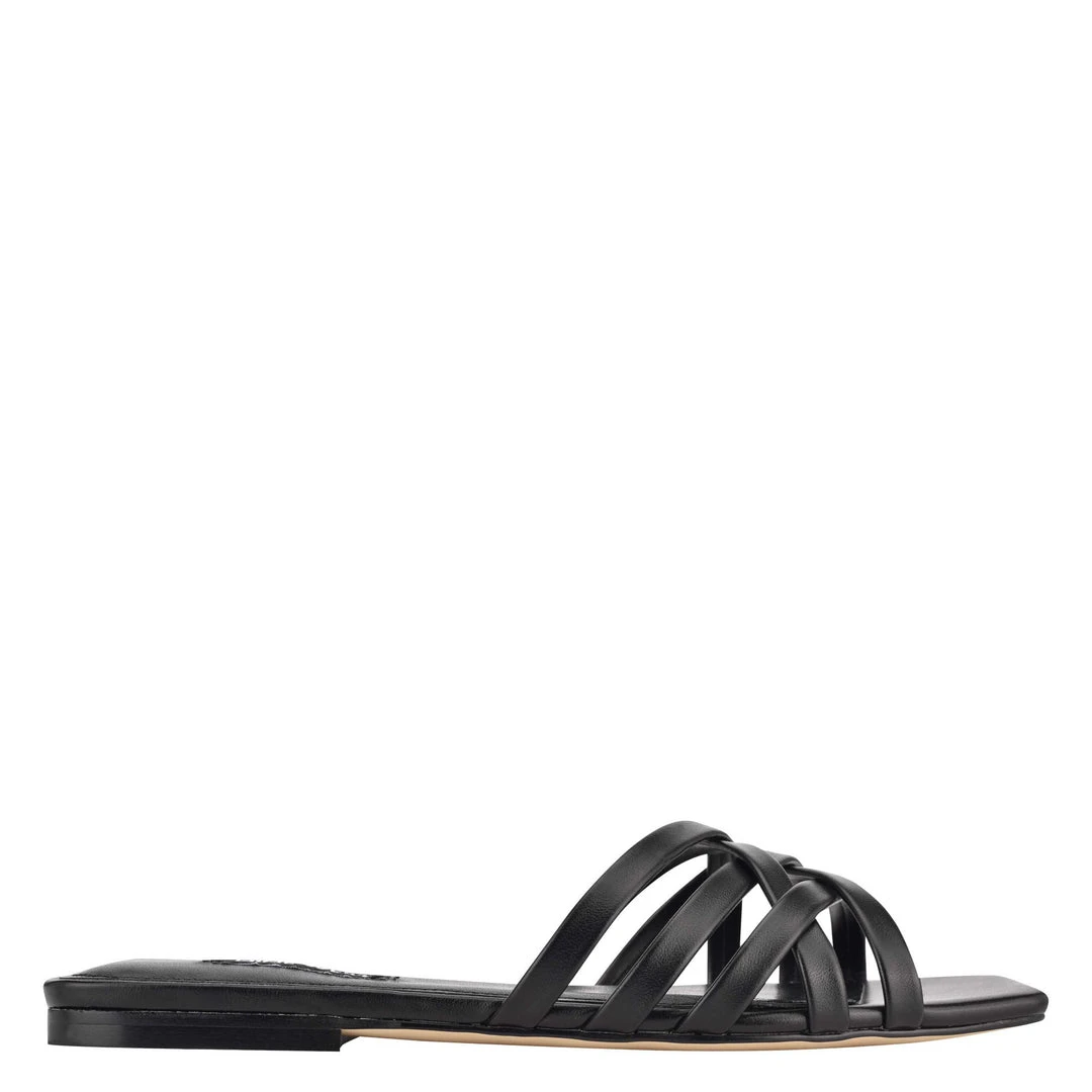 Nine West Halen Flat Slide Sandals 3 Nine West Halen Flat Slide Sandals