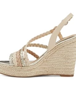 Nine West Weave Got You Halsee Espadrille Wedge Sandals