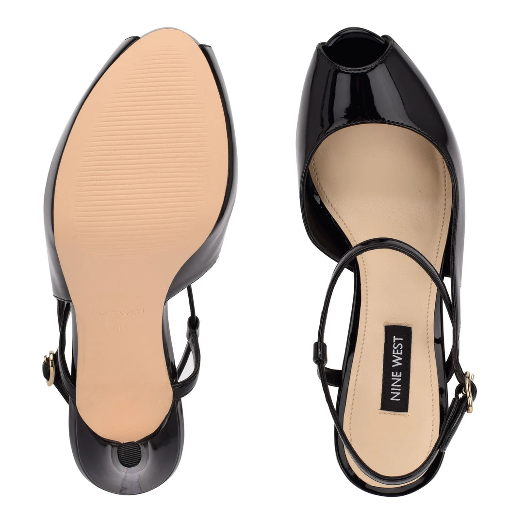 Nine West Y2K Revival Hanken Ankle Strap Platform Sandals 7 Nine West Y2K Revival Hanken Ankle Strap Platform Sandals