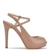 Nine West Y2K Revival Hanken Ankle Strap Platform Sandals