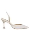 Nine West In The Clear Happy Pointy Toe Heeled Slingbacks