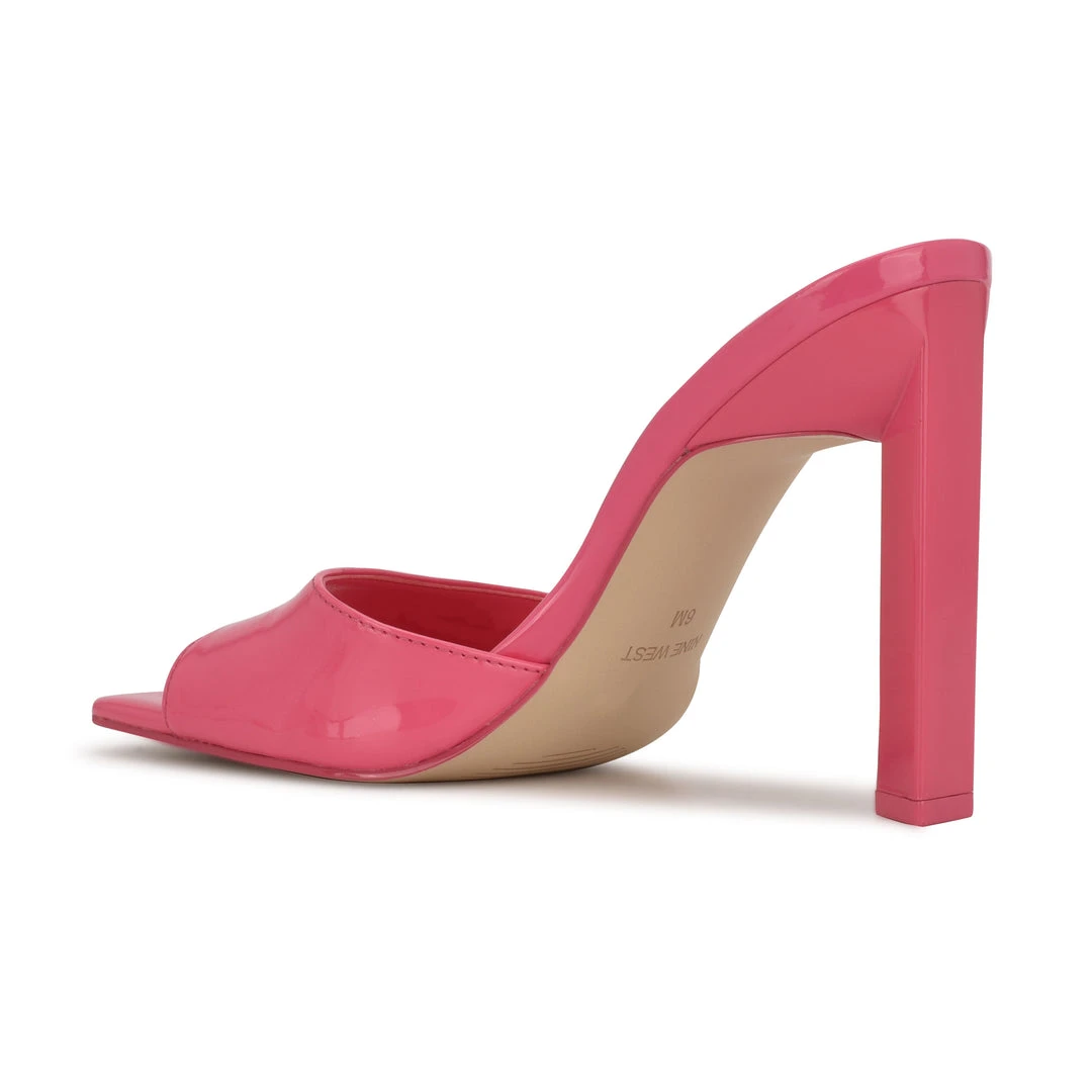 Nine West Haveit Heeled Slide Sandals Color Pop 5 Nine West Haveit Heeled Slide Sandals Color Pop