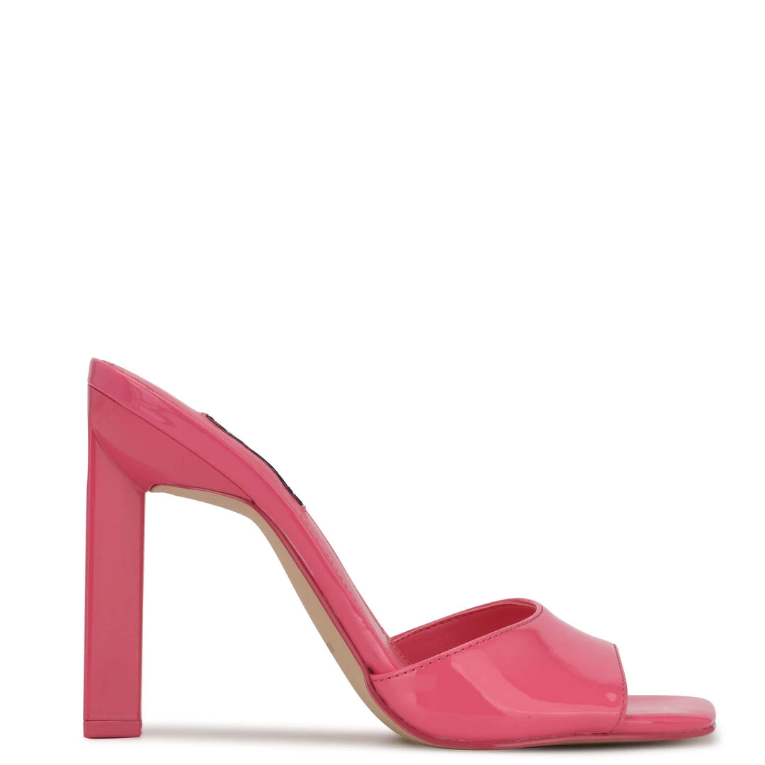 Nine West Haveit Heeled Slide Sandals Color Pop 3 Nine West Haveit Heeled Slide Sandals Color Pop