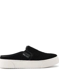 Nine West Hayzel Slip On Sneaker Mules High Impact Platforms
