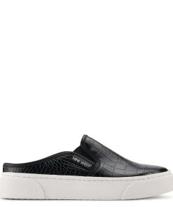 Nine West Hayzel Slip On Sneaker Mules High Impact Platforms