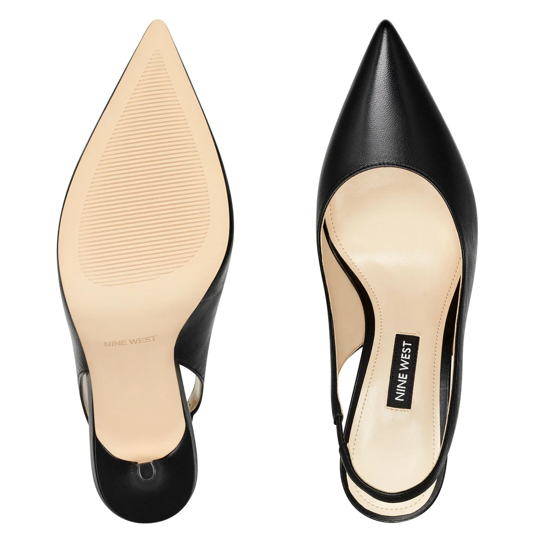 Nine West Holly Slingback Pumps Heels 8 Nine West Holly Slingback Pumps Heels