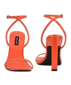Nine West Hotz Ankle Strap Sandals Y2K Revival