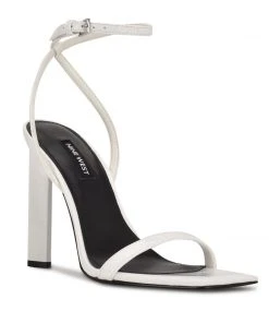Nine West Heel Appeal Hotz Ankle Strap Sandals 8 Nine West Heel Appeal Hotz Ankle Strap Sandals