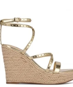 Nine West Weave Got You Hunda Espadrille Wedge Sandals