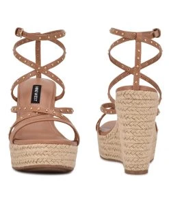 Nine West Hunda Espadrille Wedge Sandals 9 Nine West Hunda Espadrille Wedge Sandals