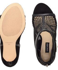 Nine West Ididit Mesh Peep Toe Booties 11 Nine West Ididit Mesh Peep Toe Booties