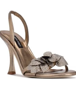 Nine West Idriv Slingback Heeled Sandals New
