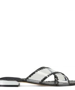 Nine West Ieni Flat Slide Sandals