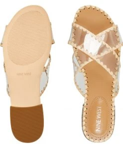 Nine West Mules & Slides Ieni Flat Slide Sandals 13 Nine West Mules & Slides Ieni Flat Slide Sandals