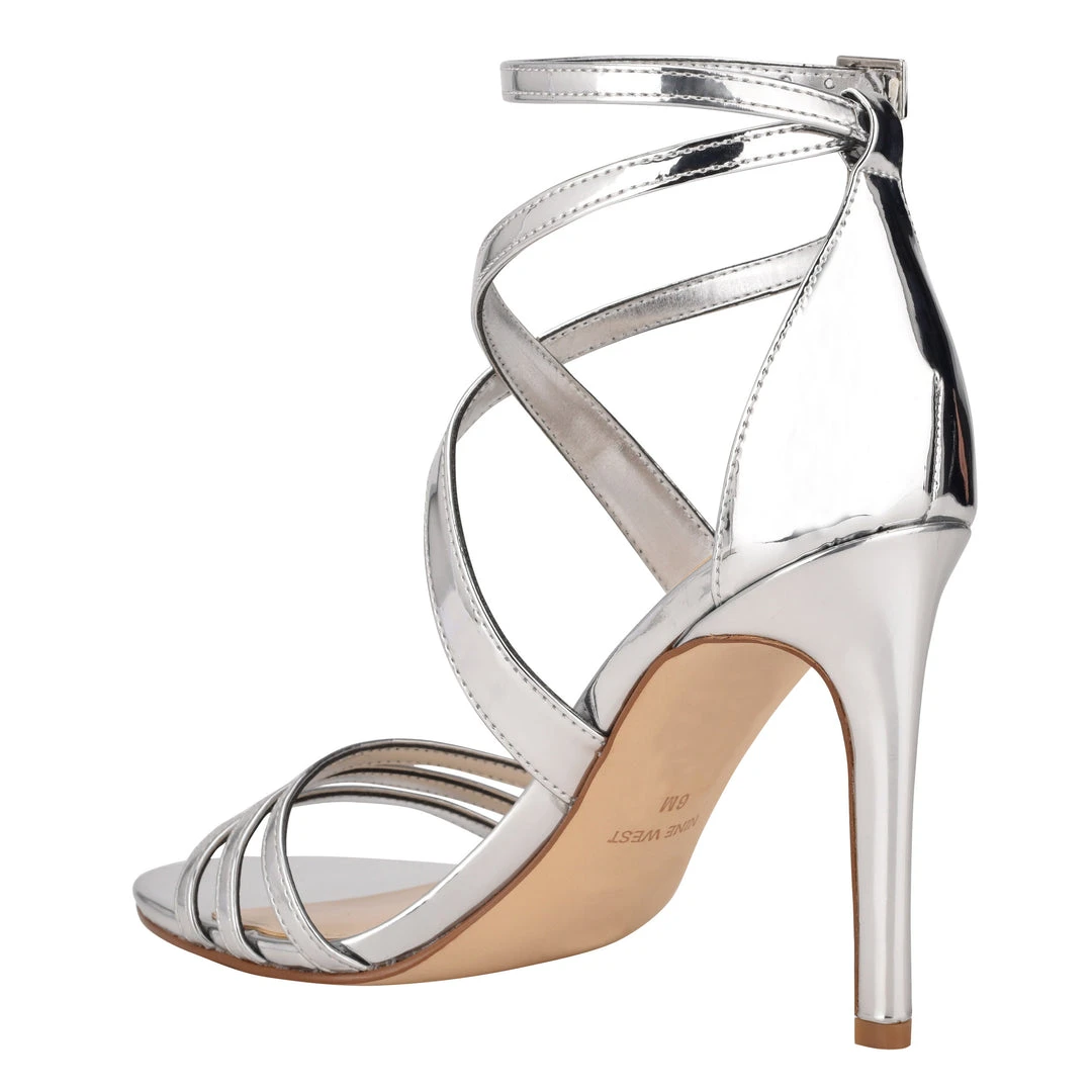 Nine West Ilov Strappy Dress Sandals 5 Nine West Ilov Strappy Dress Sandals