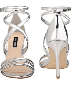 Nine West Ilov Strappy Dress Sandals 10 Nine West Ilov Strappy Dress Sandals