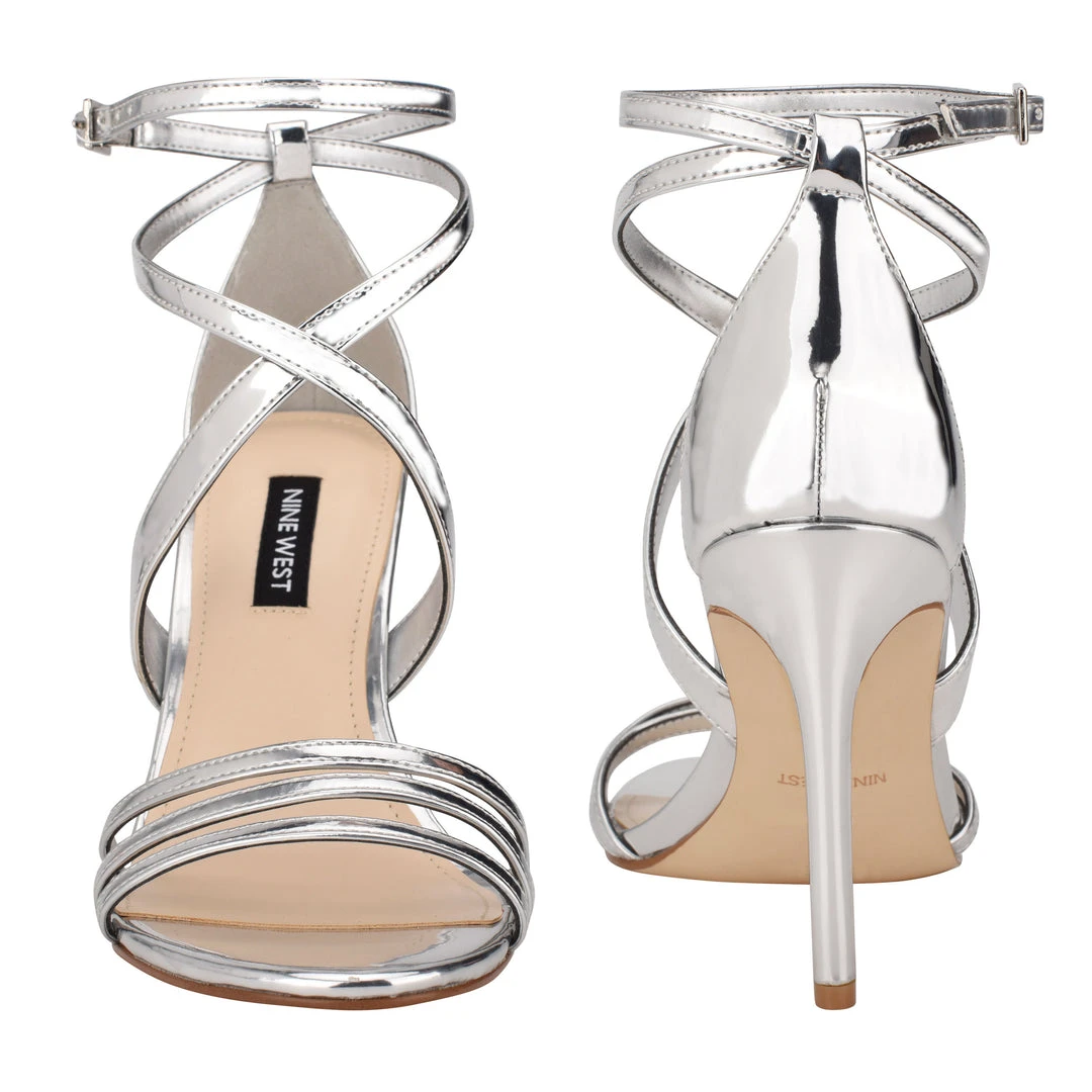 Nine West Ilov Strappy Dress Sandals 6 Nine West Ilov Strappy Dress Sandals