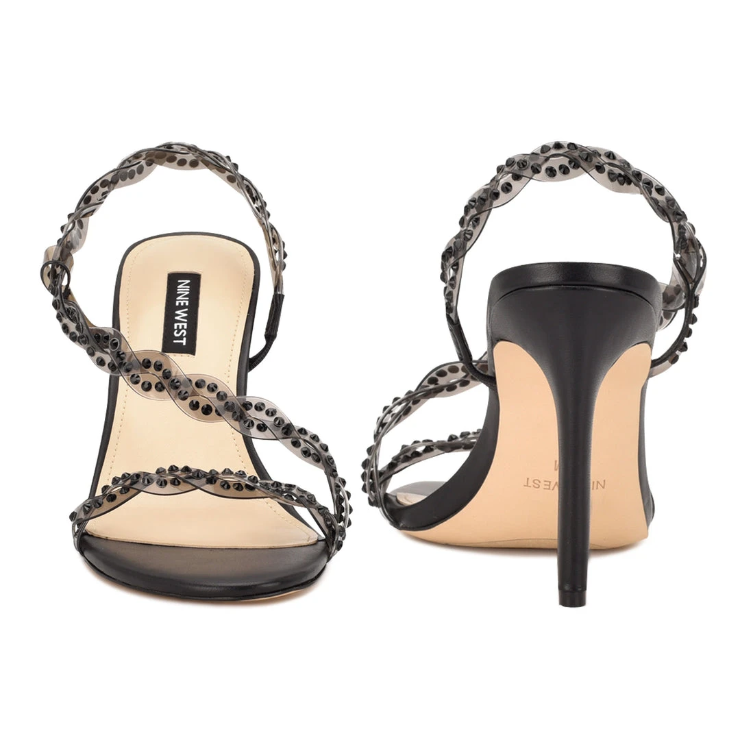 Nine West Heels Ilusion Dress Sandals 6 Nine West Heels Ilusion Dress Sandals
