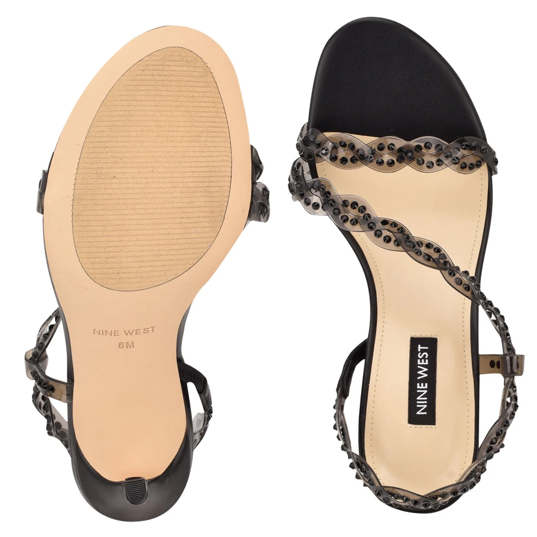 Nine West Heels Ilusion Dress Sandals 7 Nine West Heels Ilusion Dress Sandals