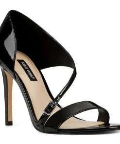 Nine West Imprint Open Toe Pump Heel Appeal