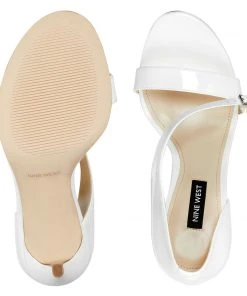 Nine West Heel Appeal Imprint Open Toe Pump
