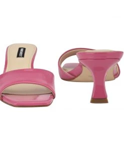 Nine West Color Pop Indra Heeled Slide Sandals