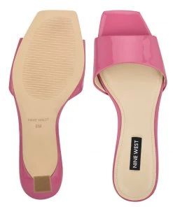 Nine West Color Pop Indra Heeled Slide Sandals