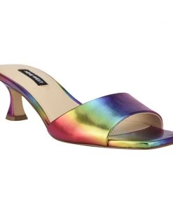 Nine West Indra Heeled Slide Sandals