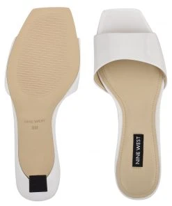 Nine West Indra Heeled Slide Sandals Heel Appeal