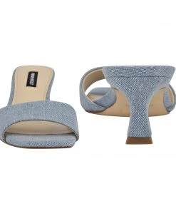 Nine West Indra Heeled Slide Sandals