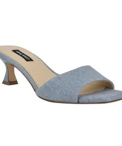 Nine West Indra Heeled Slide Sandals