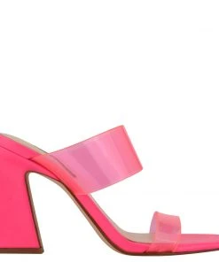 Nine West Color Pop Instaa Heeled Slide Sandals