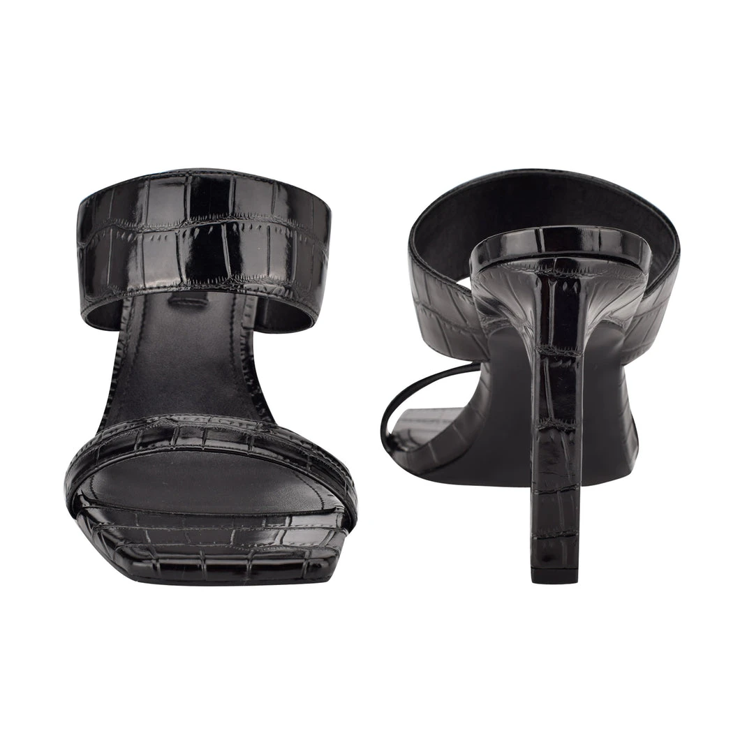 Nine West Instaa Heeled Slide Sandals Heel Appeal 6 Nine West Instaa Heeled Slide Sandals Heel Appeal