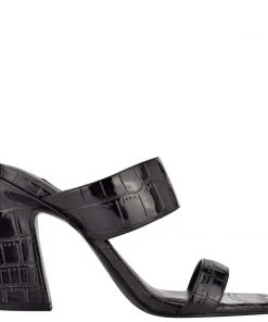 Nine West Instaa Heeled Slide Sandals Heel Appeal