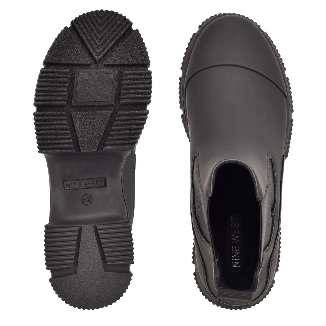 Nine West Iola Chelsea Lug Sole Booties Shoes 7 Nine West Iola Chelsea Lug Sole Booties Shoes