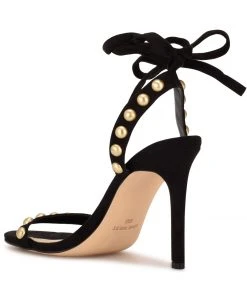 Nine West Lace It Up Istelle Heeled Sandals 9 Nine West Lace It Up Istelle Heeled Sandals