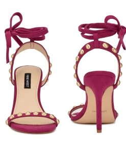 Nine West Lace It Up Istelle Heeled Sandals