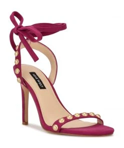 Nine West Lace It Up Istelle Heeled Sandals