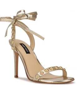 Nine West Lace It Up Istelle Heeled Sandals