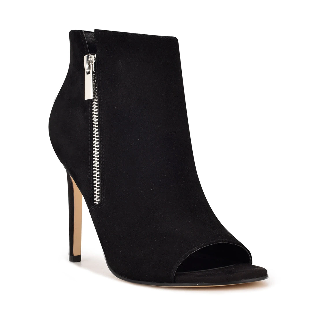 Nine West Boots & Booties Izip Peep Toe Booties 4 Nine West Boots & Booties Izip Peep Toe Booties