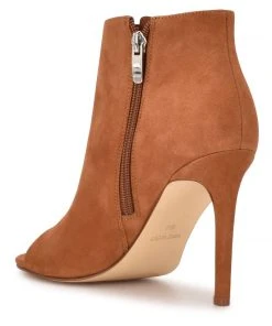 Nine West Izip Peep Toe Booties