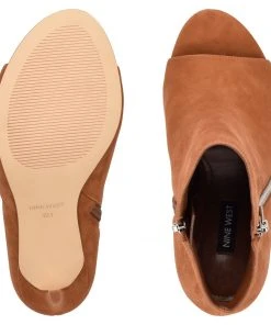 Nine West Izip Peep Toe Booties