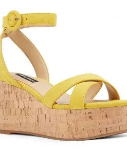 Nine West Janessa Ankle Strap Wedges Weave Got You