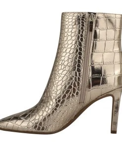 Nine West Jozy Heeled Booties Metallic Mindset 12 Nine West Jozy Heeled Booties Metallic Mindset