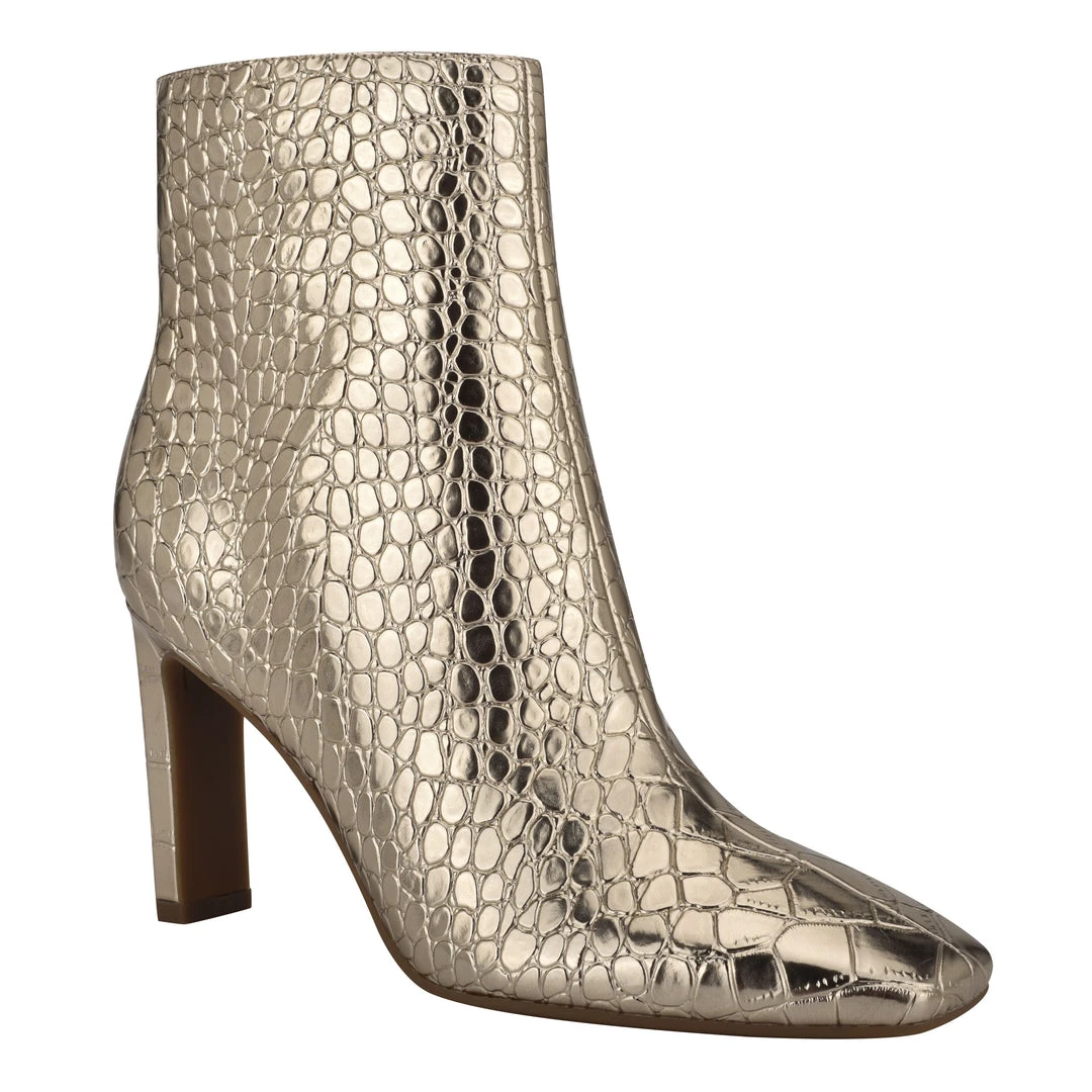 Nine West Jozy Heeled Booties Metallic Mindset 4 Nine West Jozy Heeled Booties Metallic Mindset