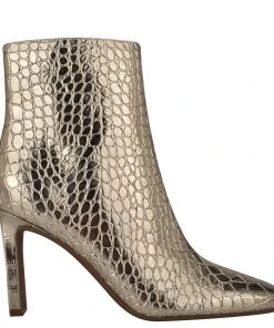 Nine West Jozy Heeled Booties Metallic Mindset