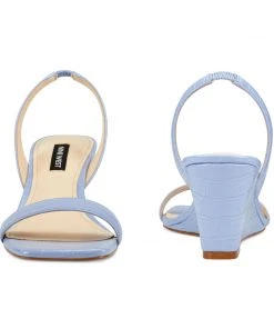 Nine West Weave Got You Kalia Wedge Slingback Sandals 12 Nine West Weave Got You Kalia Wedge Slingback Sandals