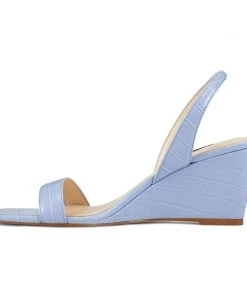 Nine West Weave Got You Kalia Wedge Slingback Sandals 11 Nine West Weave Got You Kalia Wedge Slingback Sandals